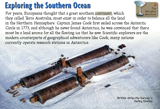 Exploring the Southern Ocean