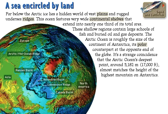 A sea encircled by land