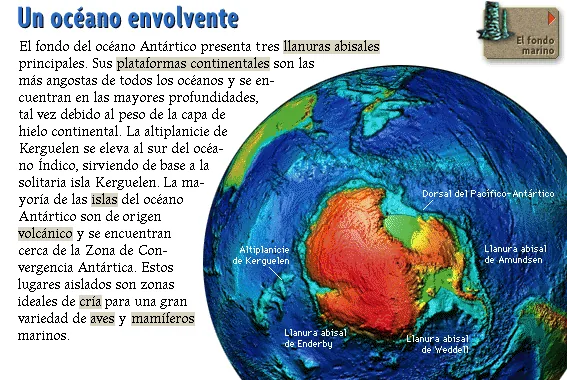 Un océano envolvente
