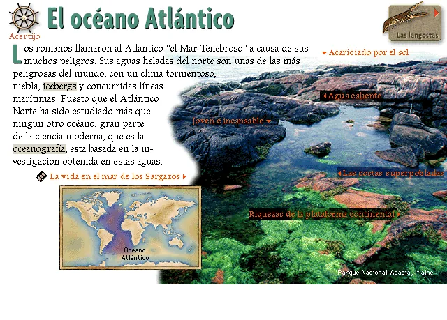 El océano Atlántico