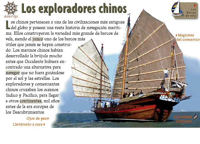 Los exploradores chinos