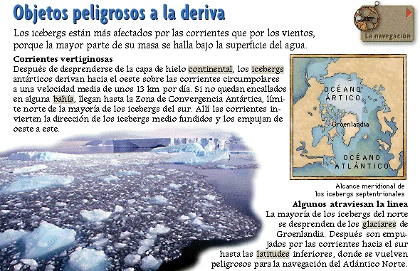 Objetos peligrosos a la deriva