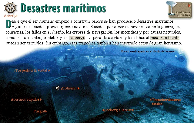 Desastres marítimos