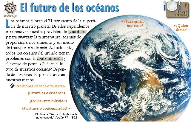 El futuro de los océanos