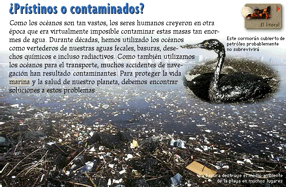 ¿Prístinos o contaminados?