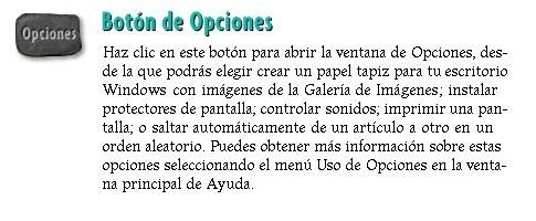 Botón de Opciones