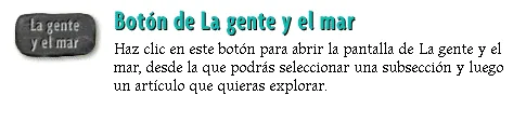 Botón de La gente y el mar