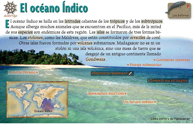 El océano Índico