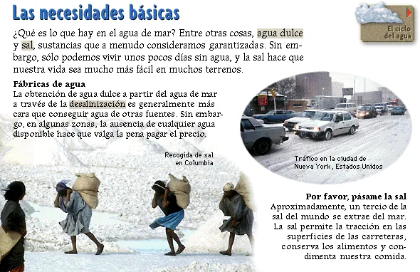 Las necesidades básicas