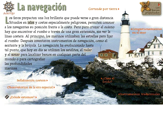 La navegación