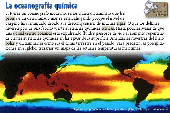 La oceanografía química