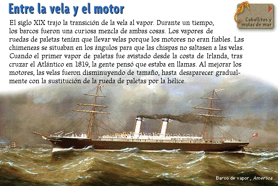 Entre la vela y el motor