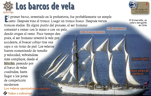 Los barcos de vela