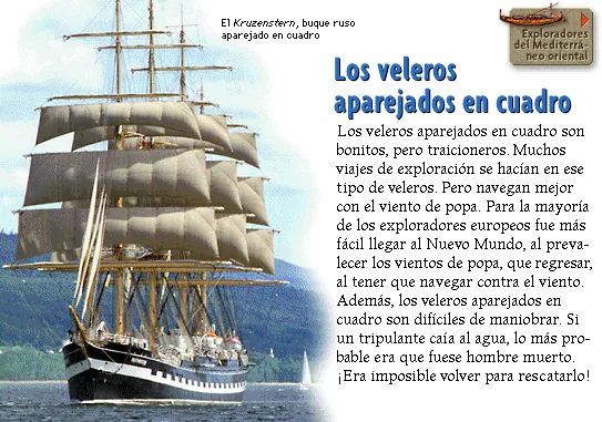 Los veleros aparejados en cuadro