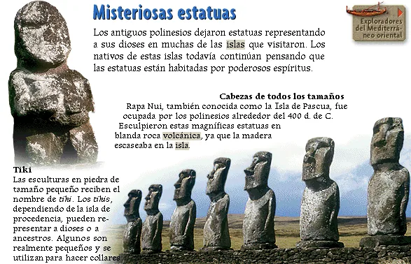 Misteriosas estatuas