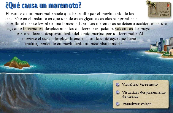 ¿Qué causa un maremoto?