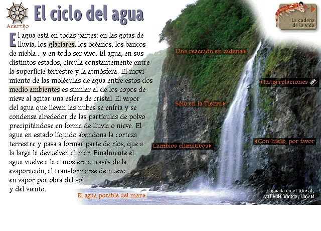 El ciclo del agua