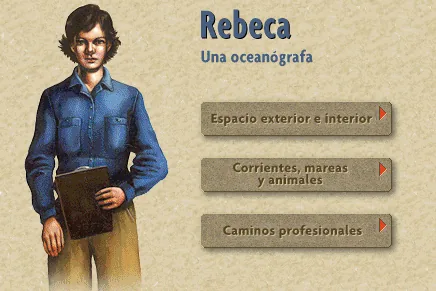 Rebeca, Una oceanógrafa