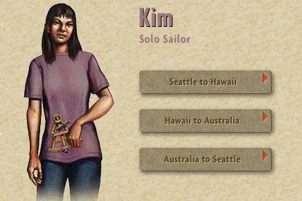 Kim, Solo Sailor