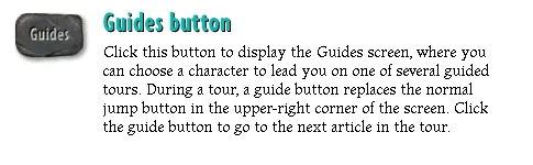 Guides button