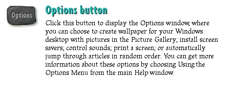 Options button
