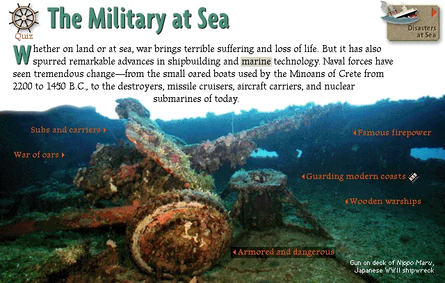 The Military at Sea