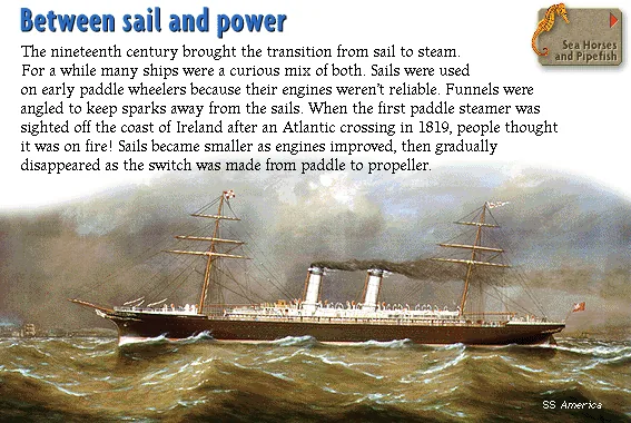 Between sail and power
