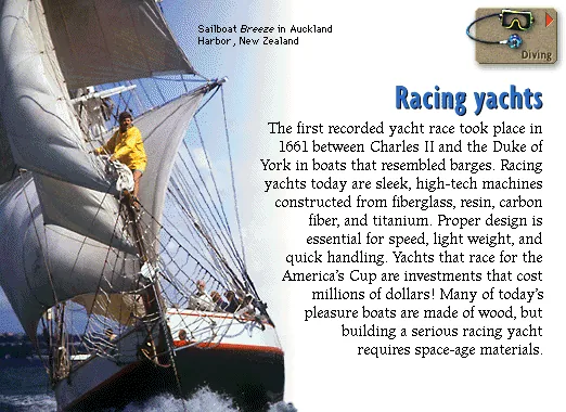 Racing yachts