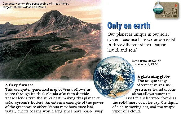 Only on earth