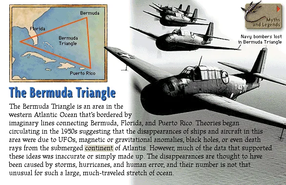 The Bermuda Triangle