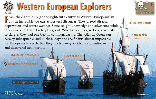 Western European Explorers